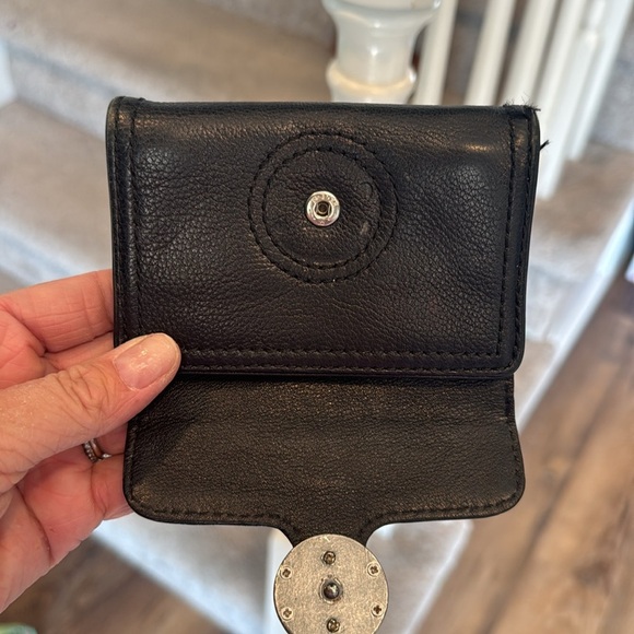 MK wallet Michael Kors, small black wallet with change pouch - Picture 6 of 8